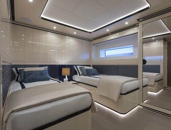 Mangusta Oceano 50, Accommodation