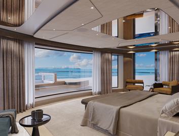Sanlorenzo 74Steel , Accommodation