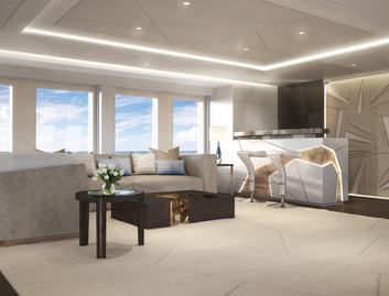 Heesen 50m Steel Displacement, Interior