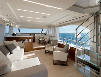 Monte Carlo Yachts MCY 70 Skylounge, Interior