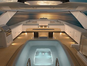 Cantiere delle Marche RJ 130, Fly Deck/Sportdeck