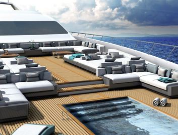 Mangusta 215, Deck Area