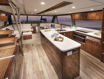 Riviera 64 Sports Motor Yacht, Interior