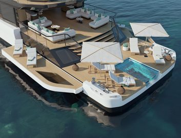 Mangusta Oceano 52, Beach Club