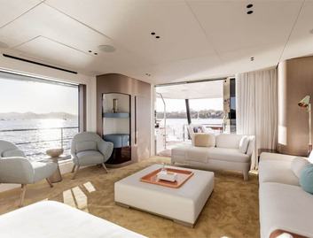 Azimut Grande 26M, Interior