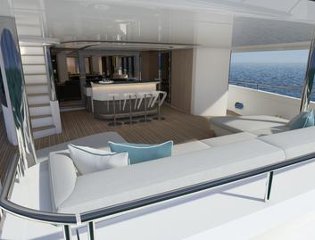 Sunseeker 42M Ocean, Deck Area