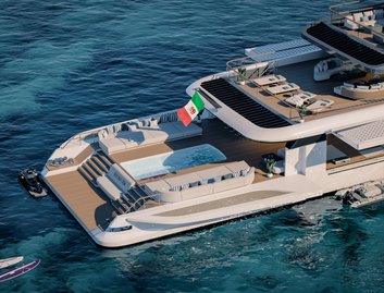 Benetti B.Yond 57M, Beach Club