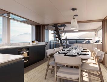 Sunseeker 74 Ocean Enclosed, Interior