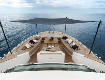 Monte Carlo Yachts MCY 86, Deck Area