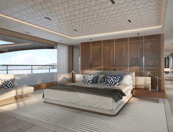 Benetti B.Now 50M Evo, Accommodation