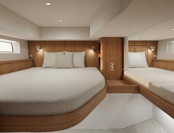 Targa 37 Mk2, Accommodation