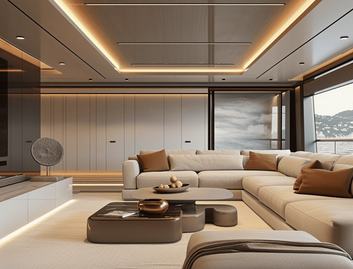 Bering 110, Interior