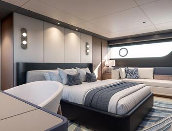 Sunseeker 74 Ocean, Interior
