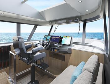 Outer Reef 540 Adventure , Helm Station