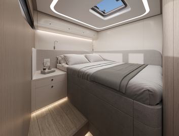 Bering Marine 50 Swift Explorer, Accommodation