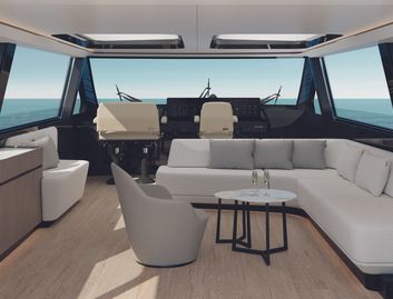 CL Yachts CLB80, Helm Station