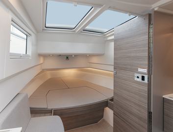 Saxdor 340 GTWA , Accommodation