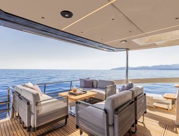 Absolute 56 FLY Gen 2, Deck Area