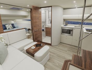 Riviera 4300 Sports Express , Interior