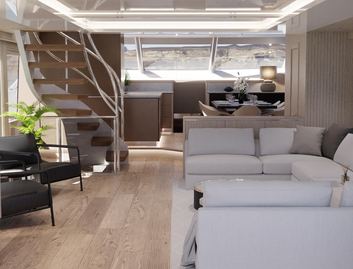 Sunseeker 90 Ocean Enclosed, Interior