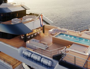 Damen Yachting Xplorer 80 , Deck Area