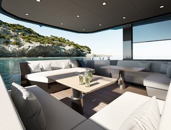 Outer Reef Yachts 780  Adventure , Deck Area