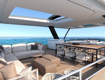 Lagoon Eighty 3 , Fly Deck/Sportdeck
