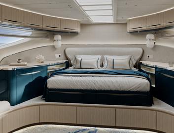 Galeon 640 Fly Mk3, Accommodation