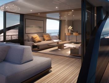 Azimut Grande 30M, Fly Deck/Sportdeck