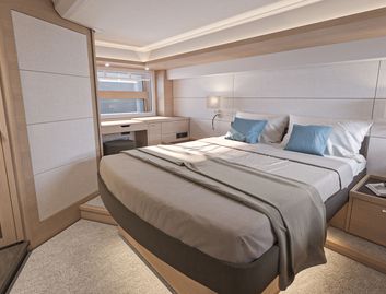 Beneteau Swift Trawler 54, Accommodation