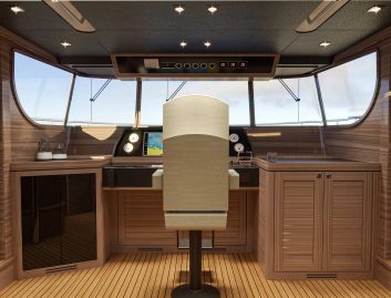 Nordhavn N46  Gen 2, Helm Station