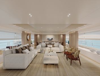 Benetti Class 44M, Interior