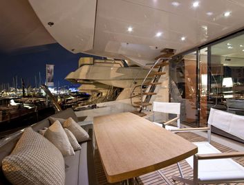 Prestige 690s, Deck Area