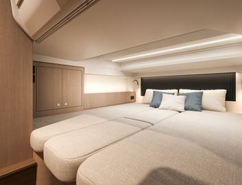 Beneteau Gran Turismo 35 Mk2, Accommodation
