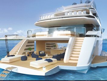 Mangusta Oceano 55, Beach Club