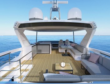 Absolute Navetta 62 , Fly Deck/Sportdeck