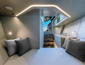 Wally wallytender43X, Interior