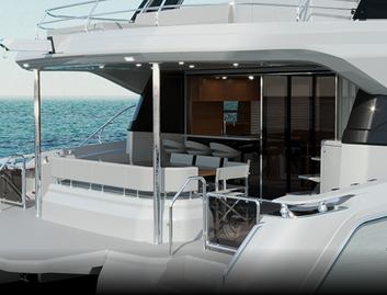 Aquila 50 Yacht , Deck Area