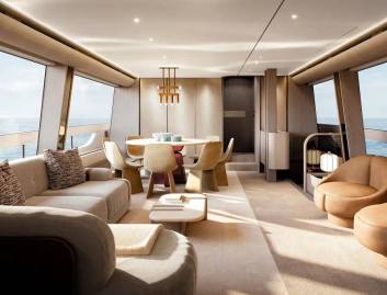 Azimut Fly 82, Interior