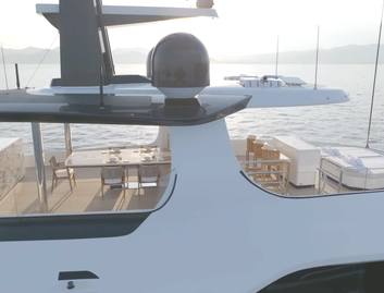 Columbus Yachts Atlantique 43MT/4 , Fly Deck/Sportdeck