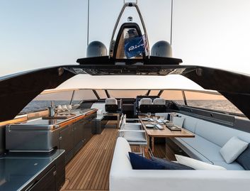 Riva 76&#039; Bahamas Super, Fly Deck/Sportdeck