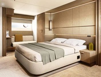 Azimut Fly 82, Accommodation