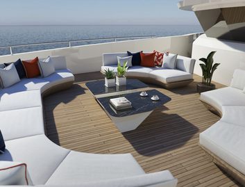 Sunseeker 50M Ocean , Deck Area