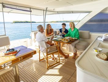 Riviera 72 Sports Motor Yacht Series II Gen 3, Deck Area