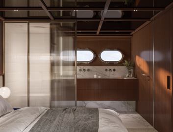 Sanlorenzo SHE , Accommodation