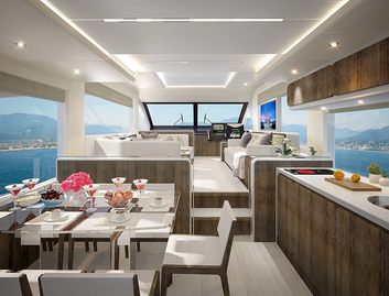 Gulf Craft Majesty 62, Interior