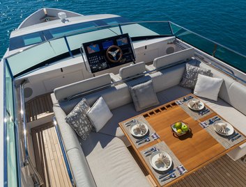 Delta Powerboats Delta 88 Carbon, Fly Deck/Sportdeck