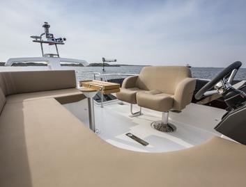 Nimbus 405 Flybridge, Fly Deck/Sportdeck