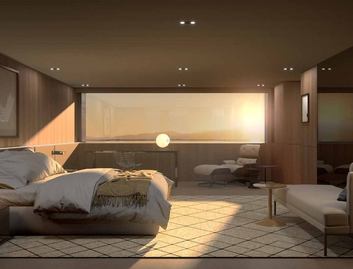 Sanlorenzo 52 Steel NEO  Mk2, Accommodation
