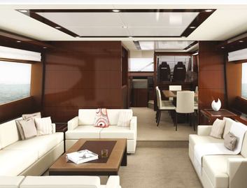 Princess 78 Motor Yacht, Deck Area